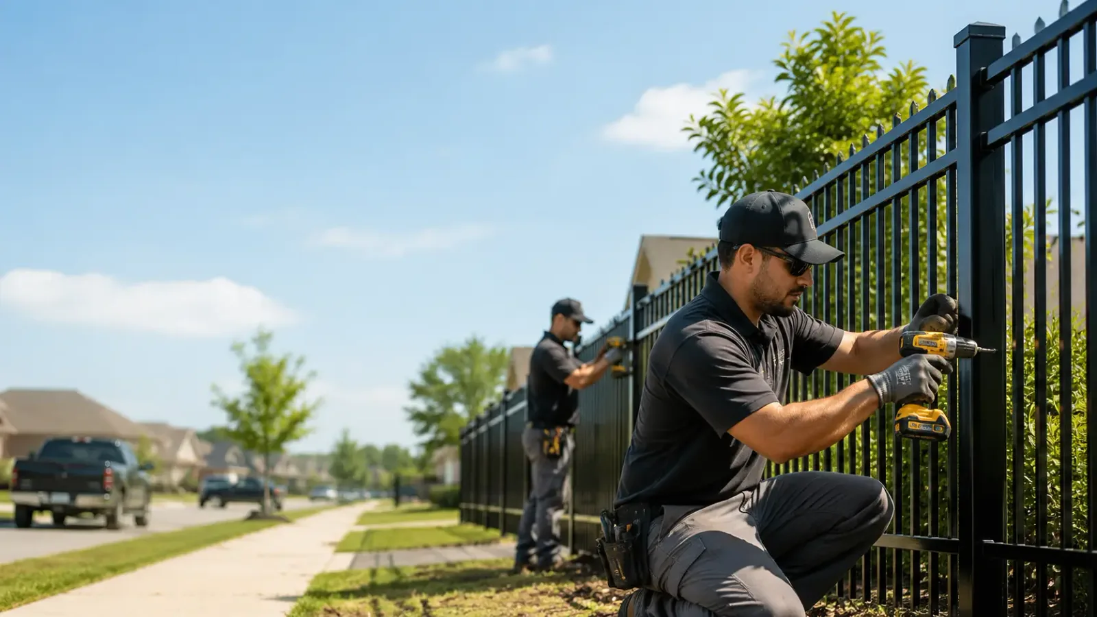 Metal Fence Installation in Shamrock, OK